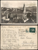 Baden-Baden Stiftskirche, Stadt-Teilansicht, Kirche (Church) 1928 - Baden-Baden