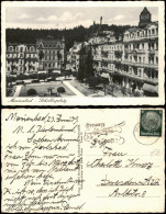 Postcard Marienbad Mariánské Lázně Schillerplatz 1939 - Czech Republic