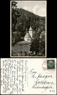Postcard Wölfelsgrund Międzygórze Evangelische Kirche 1939 - Schlesien