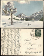 Ansichtskarte  Winter  Stimmungsbild 1941  Gel. Stempel Wölfelsgrund - Non Classés