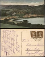Glees (Vulkaneifel) Abtei Maria Laach - Ortsansicht Colorierte AK 1928 - Autres & Non Classés