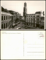 Postkaart Utrecht Utrecht Ortsansicht, Straßen-Ansicht, Kirchturm 1940 - Andere & Zonder Classificatie