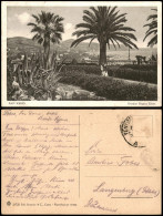 Cartoline San Remo Sanremo Panorama-Ansicht, Giardini Regina Elena 1920 - Autres & Non Classés