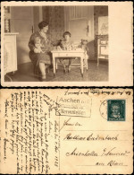 Menschen & Familienfoto: Mutter Mit Kinden Und Puppen, Teddy 1928 Privatfoto - Children And Family Groups