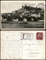 Würzburg Festung Marienberg Von Der Mainbrücke Aus Gesehen 1936 - Wuerzburg