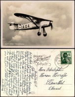 Ansichtskarte  Flugzeug Airplane Avion Übungsflugzeug Stösser FW 56 1937 - 1919-1938: Interbellum