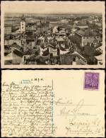 Postcard Budweis České Budějovice Stadtpartie 1941 - Czech Republic