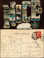 CPA Nizza Nice Mikroskop-Karte 1910 - Autres & Non Classés