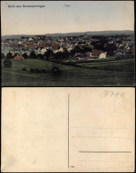Ansichtskarte Donaueschingen Totale - Colorierte AK 1912 - Donaueschingen