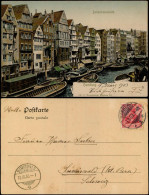 Ansichtskarte Hamburg Deichstrassenfleet 1903 - Autres & Non Classés