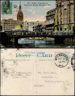 Milwaukee Busy Afternoon On Grand Ave. Bridge, Milwaukee, Wis. 1911 - Autres & Non Classés