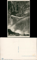 Ansichtskarte Andermatt Teufelsbrücke, Wasserfall 1930 - Andere & Zonder Classificatie