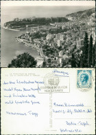 Postcard Monaco Panorama  Vue Sur MONTE-CARLO Et MONACO 1958 - Autres & Non Classés