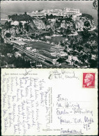 Postcard Monaco Panorama-Ansicht MONACO Le Rocher Et Le Stade 1952 - Autres & Non Classés