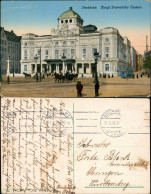 Postcard Stockholm Theater Kungl. Dramatiska Teatern 1914 - Zweden