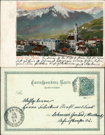 Cartoline Meran Merano Panorama-Ansicht Blick Zu Den Bergen 1901 - Autres & Non Classés