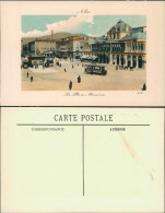 CPA Nizza Nice La Place Masséna 1920 - Other & Unclassified