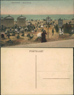 Postkaart Ostende Oostende Op Het Strand, Nordsee Strandleben 1910 - Other & Unclassified