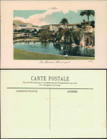 CPA Nizza Nice Le Jardin Municipal. 1912 - Other & Unclassified