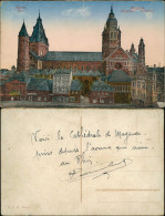Ansichtskarte Mainz Dom Mayence Cathédrale 1920 - Mainz