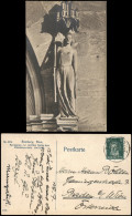 Ansichtskarte Bamberg Dom Synagoge Zur Rechten Seite Des Fürstenportals 1928 - Bamberg