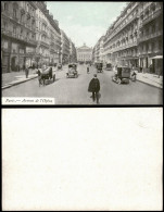 CPA Paris Avenue De L'Opera 1910 - Other & Unclassified