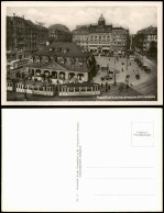 Ansichtskarte Frankfurt Am Main Hauptwache Schillerplatz - Straßenbahn 1934 - Frankfurt A. Main