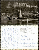 Ansichtskarte Heidelberg Heidelberger Schloss Mit Alter Neckar Brücke 1960 - Heidelberg