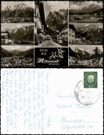 Ansichtskarte Mittenwald Gruss-Aus-Mehrbildkarte 1960 - Mittenwald