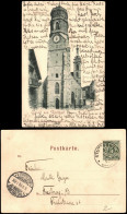 Ansichtskarte Stuttgart Stiftskirche 1899   Gel FREIBURG (Ankunftsstempel) - Stuttgart