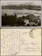 Ansichtskarte Konstanz Panorama-Ansicht Bodensee Motiv 1930 - Konstanz