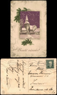 Weihnachten - Christmas Veselé Vánoce! Künstlerkarte Ceska 1931 - Other & Unclassified