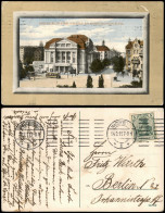 Ansichtskarte Magdeburg Kaiser-Wilhelm-Platz Mit Zentral-Theater 1911 - Sonstige & Ohne Zuordnung