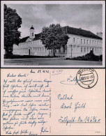 Ansichtskarte Neuruppin Friedrich-Wilhelm-Schule 1942  Gel. Feldpost WK2 - Neuruppin