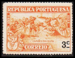 1924. PORTUGAL Luis De Camoes 3 C, No Gum. (Michel 317) - JF546157 - Nuevos