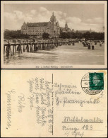 Postcard Kolberg Kołobrzeg Kurhaus Strandschloß 1929 - Pommern