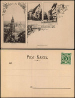 Ansichtskarte Heilbronn 3 Bild Kilianskirche. Fischergasse. 1900 - Heilbronn