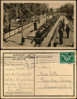 Ansichtskarte München Deutsche Verkehrsausstellung Kleinbahn 1925  Sondermarke - München