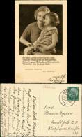 Ansichtskarte  Glückwunsch - Muttertag, Blumen Mutter Und Tochter 1935 - Día De La Madre