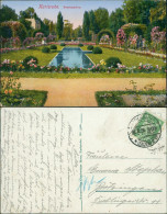 Ansichtskarte Karlsruhe Rosengarten 1926 - Karlsruhe