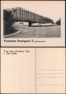 Stuttgart Sonder-Postkarte Postamt Stuttgart 2 Tag Der Offenen Tür 1990 - Stuttgart