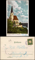 Ansichtskarte Pullach (Isartal) Kirche, Künstlerkarte 1907 - Autres & Non Classés