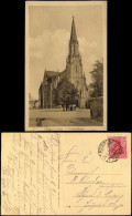 Ansichtskarte Roßla Rossla-Südharz Trinitatiskirche, Straßenpartie 1919 - Andere & Zonder Classificatie