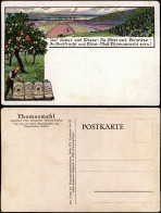 Ansichtskarte  Reklame & Werbung - Thomasmehl Dünger Thomasschlacke 1919 - Advertising