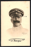 Künstler-AK Brüncker: General Von Francois  - Guerra 1914-18