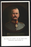 AK Portrait Generalstabschef V. Falkenhayn  - Guerra 1914-18