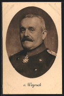 AK Portrait Generalfeldmarschall V. Woyrsch  - Guerre 1914-18