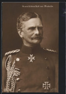 AK Generalfeldmarschall August Von Mackensen In Uniform, Halbporträt  - War 1914-18