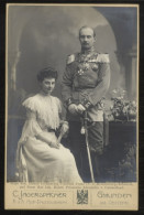 Cabinet Photo Grand-duc Friedr. Franz IV. V. Mecklenburg-Schwerin U. Braut Alexandra V. Cumberland - Photographie