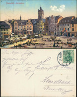 Ansichtskarte Darmstadt Marktplatz 1914 - Darmstadt